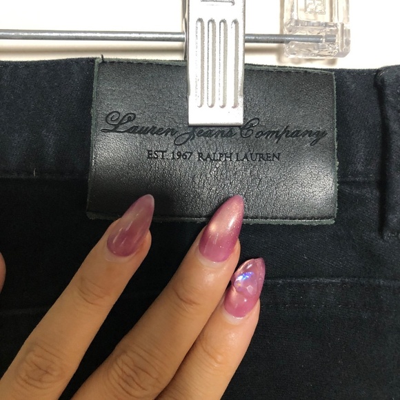 Lauren by Ralph Lauren Black Jeans Size 14 - Picture 5 of 10